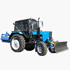 Услуги трактора коммунального уборочного на базе МТЗ Беларус 920 (с системой увлажнения и щеткой)